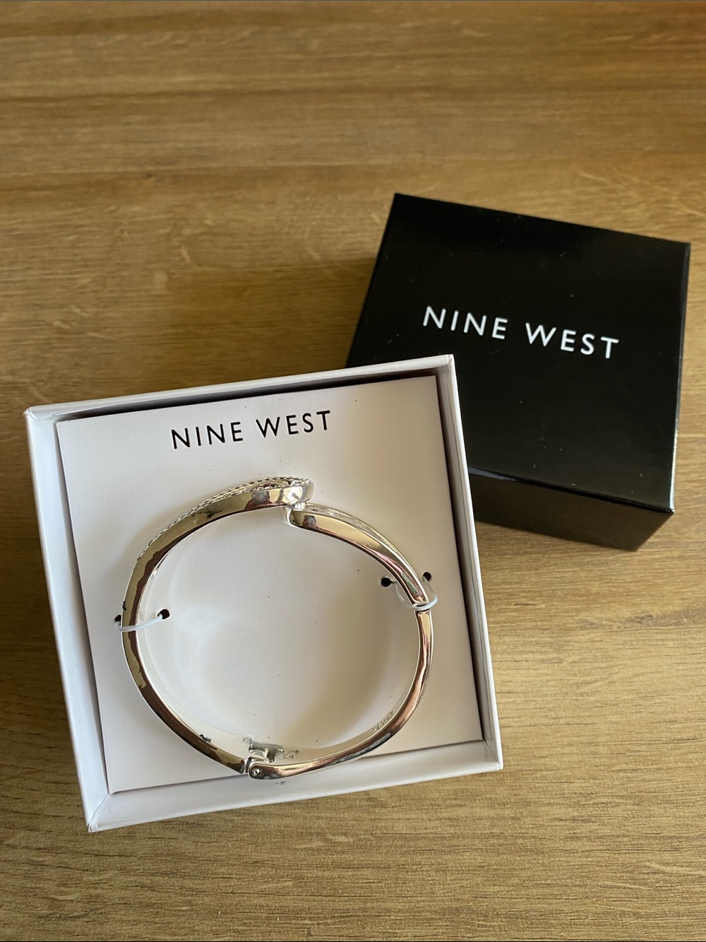 Nine West Silver colored bracelet bangle